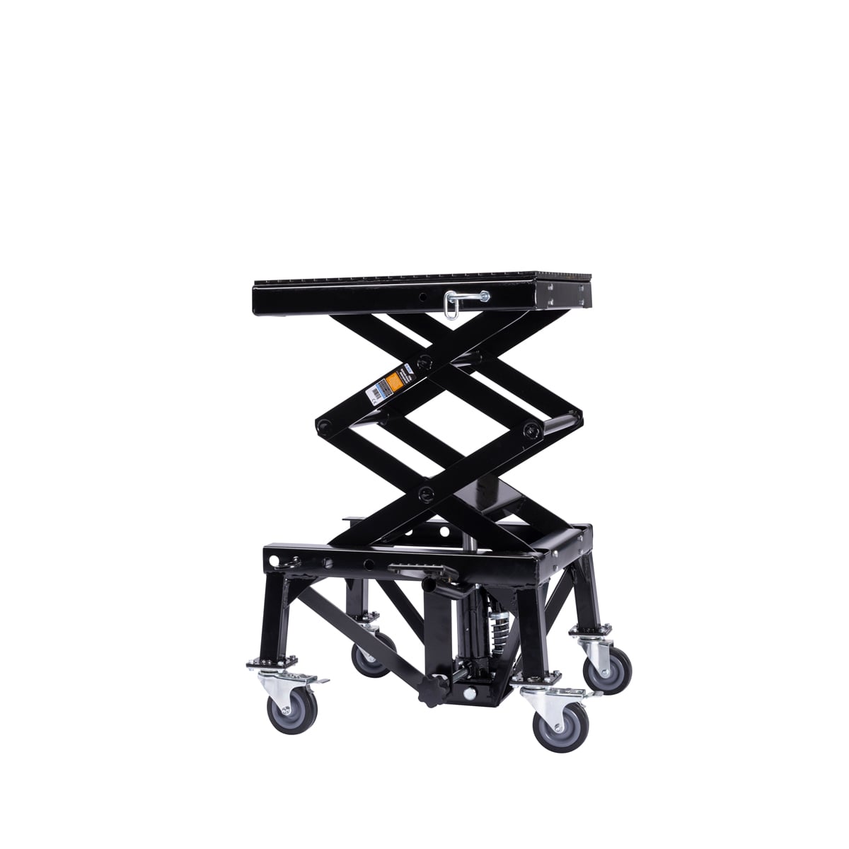 SGS 135Kg Hydraulic Scissor Motorcycle Lift with Wheels